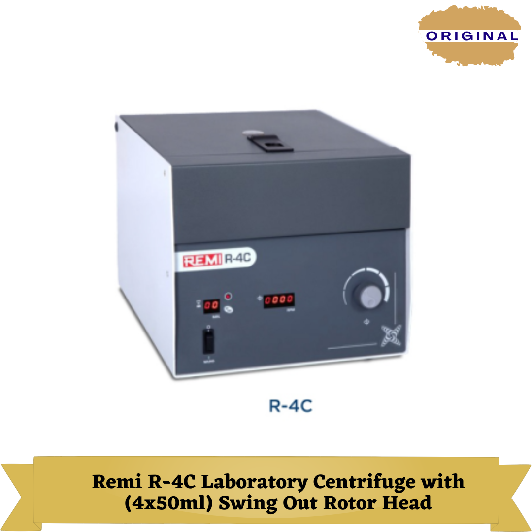 Remi R-4C Laboratory Centrifuge with 4x50ml Swing Out Rotor Head