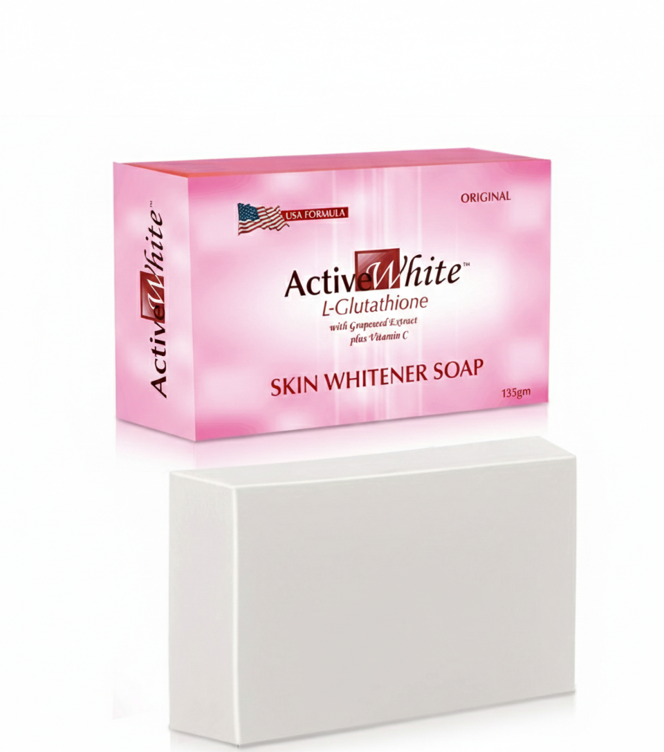 Active White L Glutathione Skin Whitening Soap