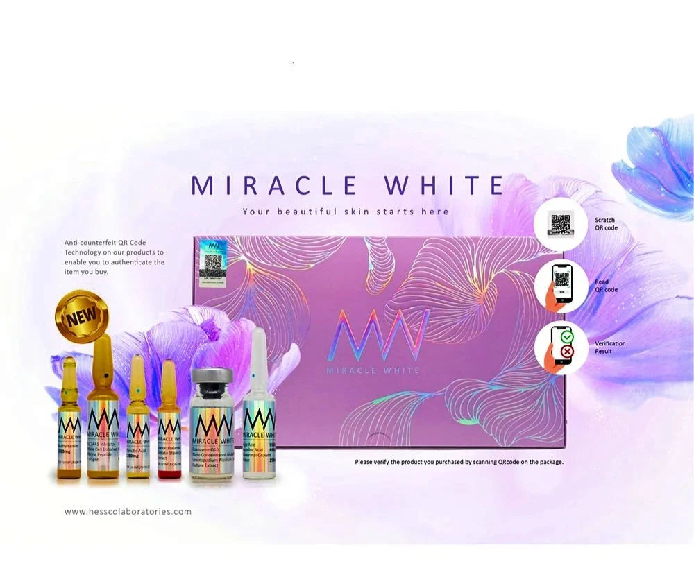 Miracle White 60000mg - 6 sessions