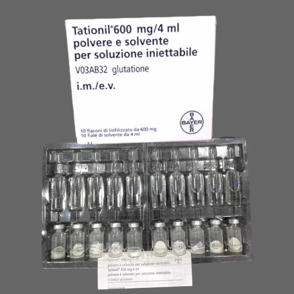 Tationil Glutathione 600mg by Bayer pharma - High Potency Antioxidant Brighter, Healthier Skin"