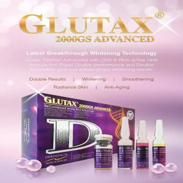 Glutax 2000gs Advanced Recombined White 10sessions