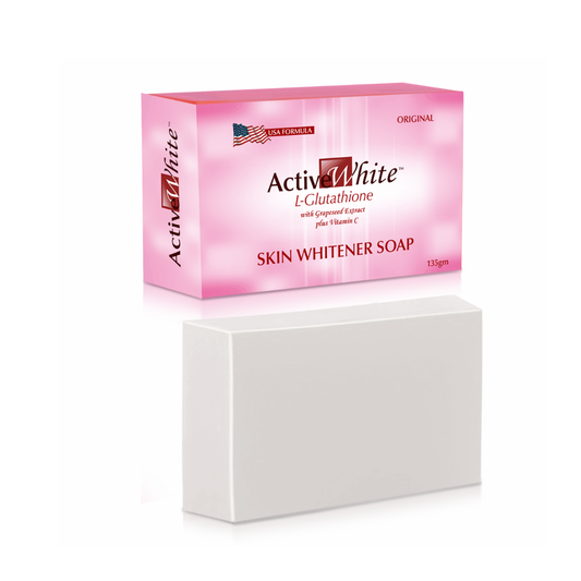 Active White L Glutathione Soap Pack of 2