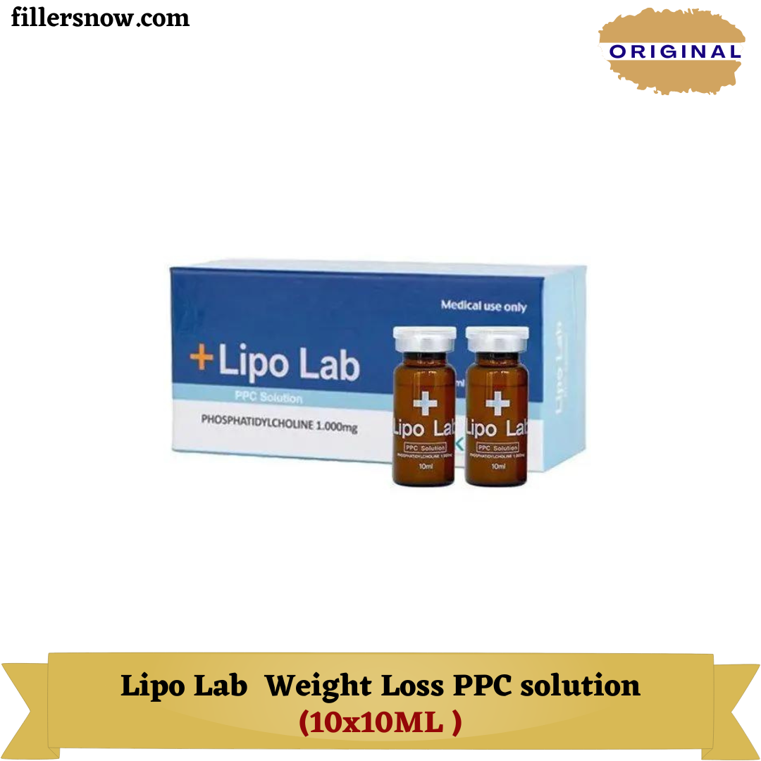 Lipolab PPC Solution - Set of 10 Vials for Non-Surgical Fat Reduction and Body Contouring