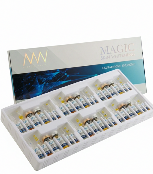 Miracle White Magic Skin Whitening 150,000mg Glutathione Injection