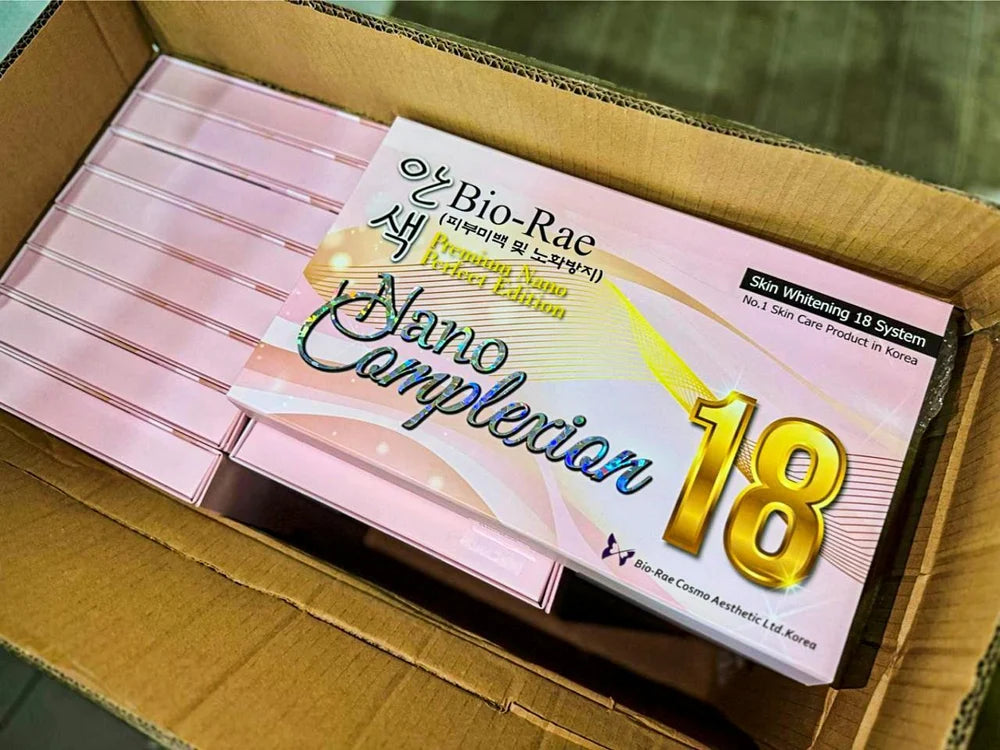 Bio Rae Nano Complexion 18 Skin Whitening Glutathione Injection