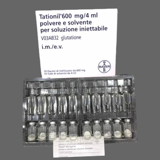 Tationil Glutathione 600mg by Bayer pharma - High Potency Antioxidant Brighter, Healthier Skin"