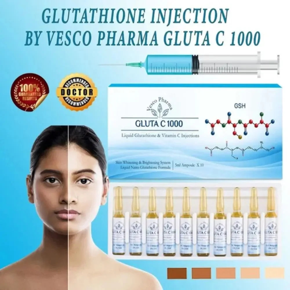 Glutathione Injection By Vesco Pharma Gluta C And Vitamin C